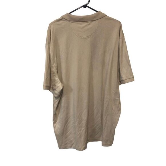 Boca XXL Tan 100% Prima Cotton Polo NWT - Picture 2 of 5